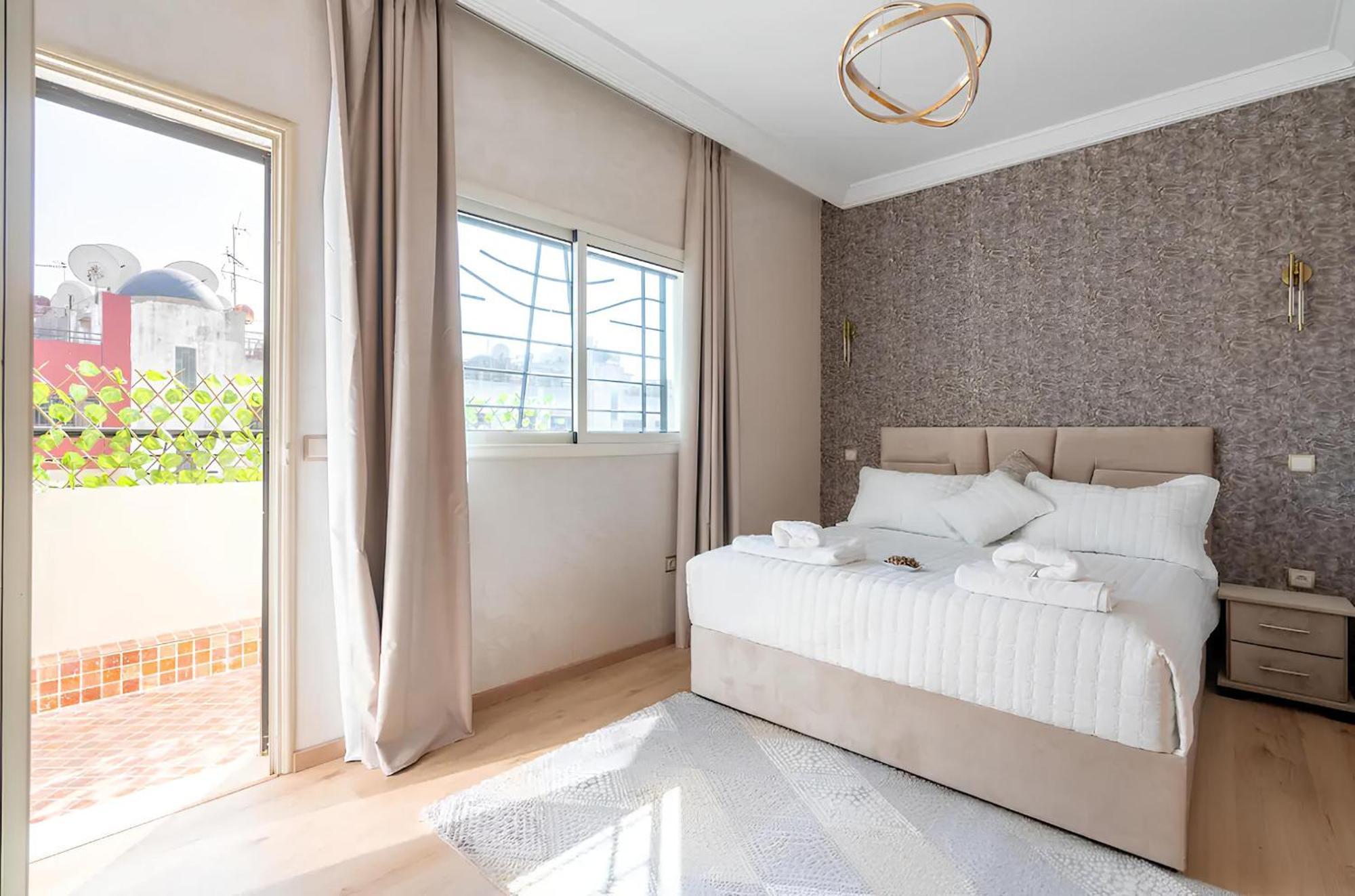 Spacieux Appartement 80 M² - Centre De Казабланка Екстериор снимка